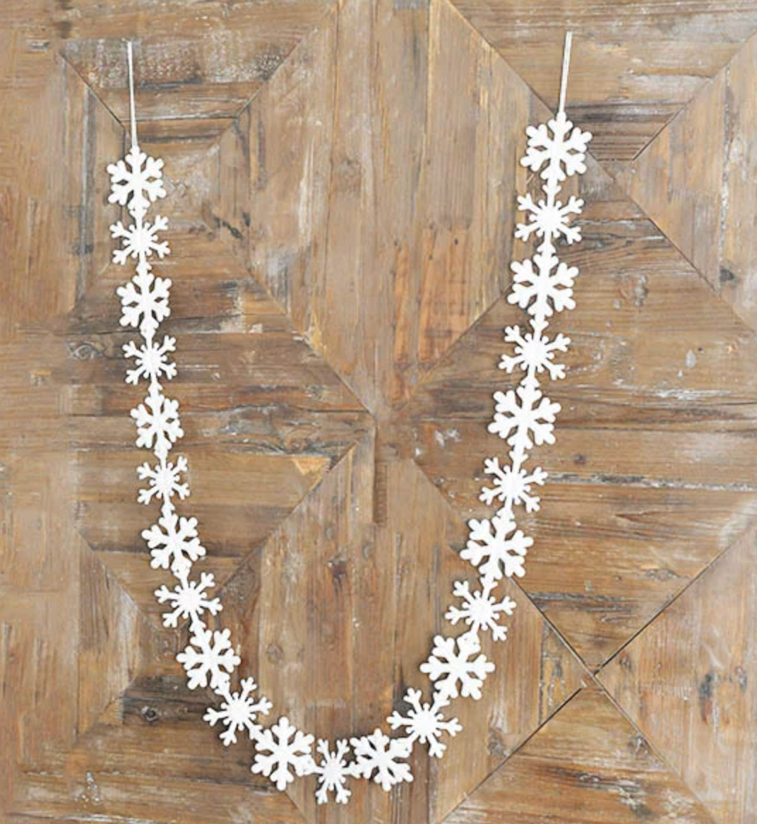 71.65" Snowflake Garland HXTW21-001