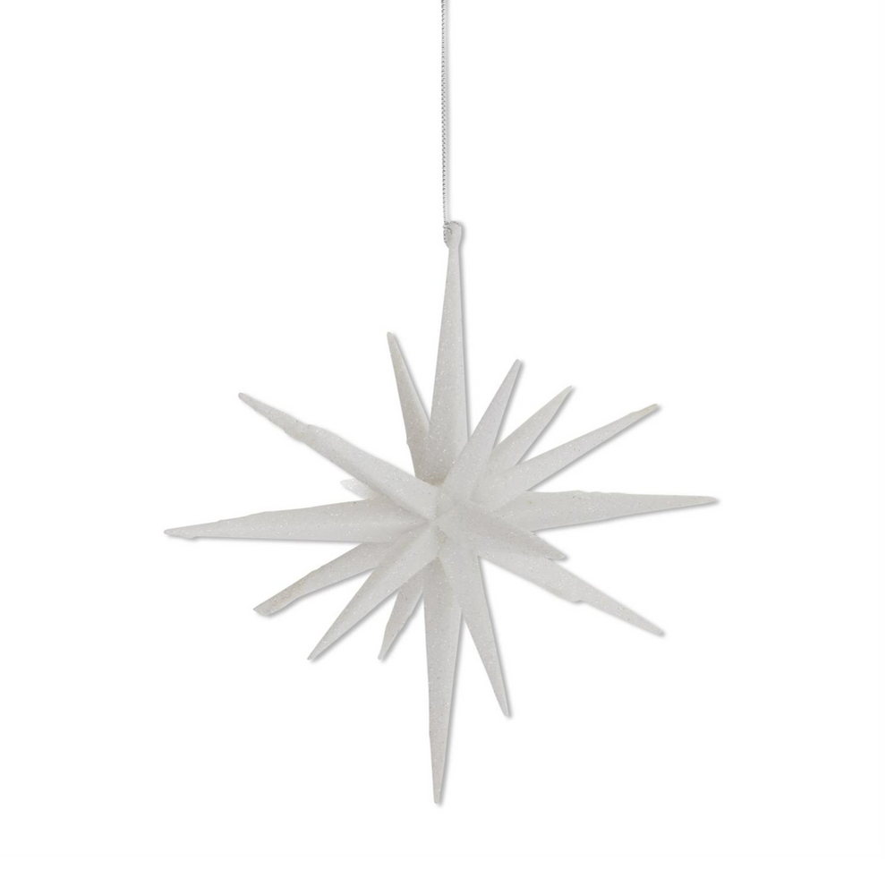 53400C-WH 8" Star Ornament