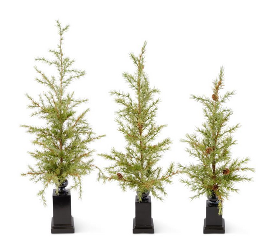54511A Set of 3 Pine Trees