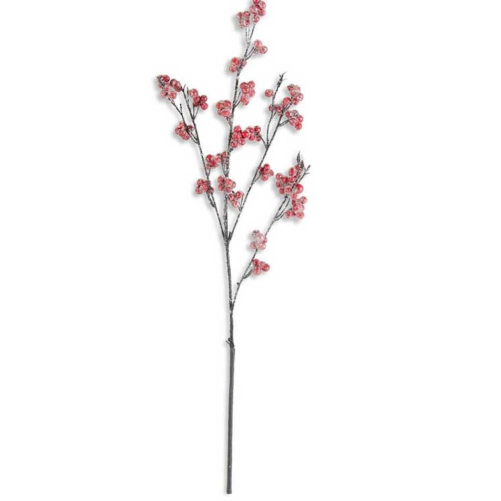 53396A-WH 27" White Berry Branch