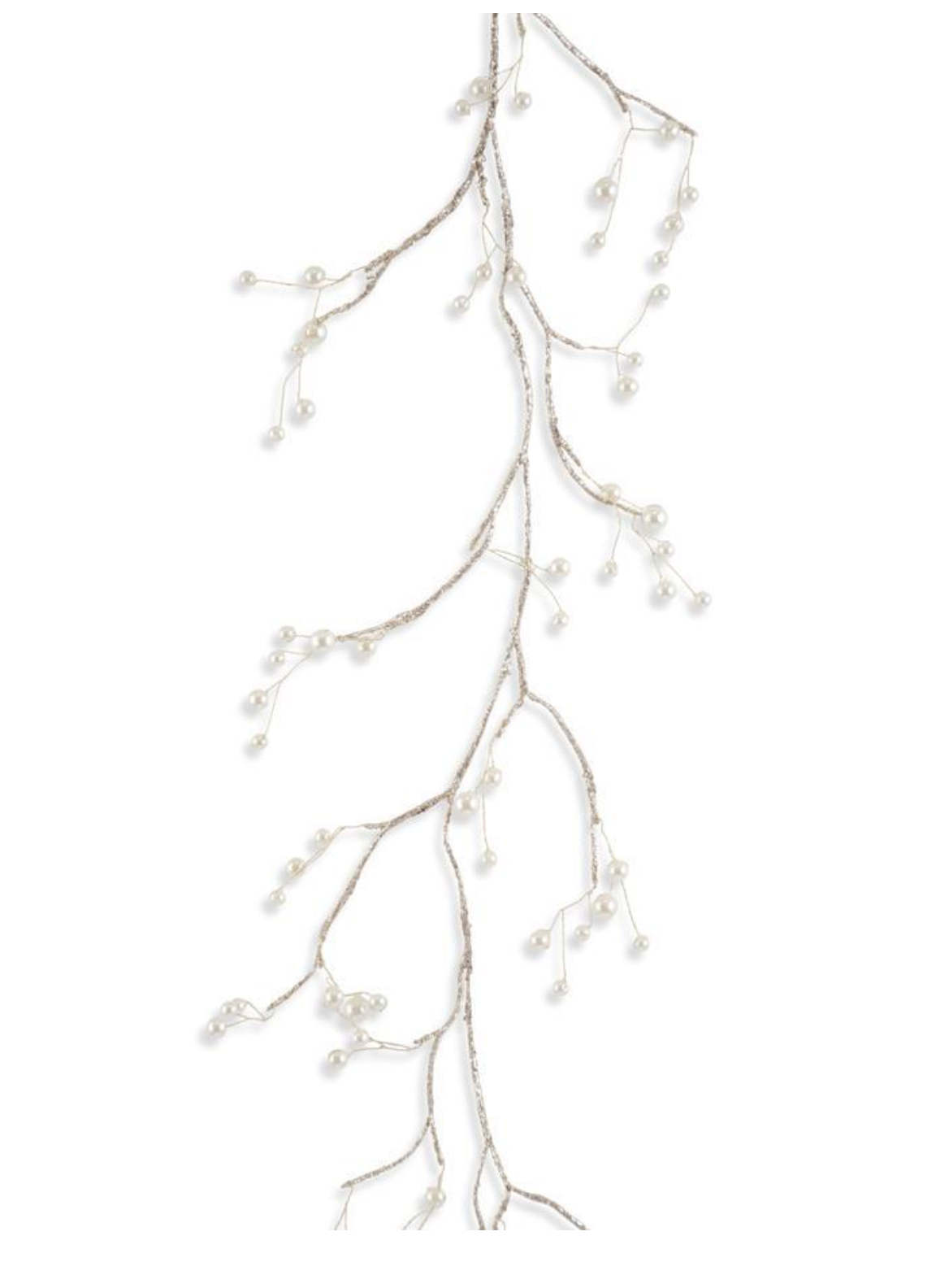 54224C 65" Gold Glittered Twig