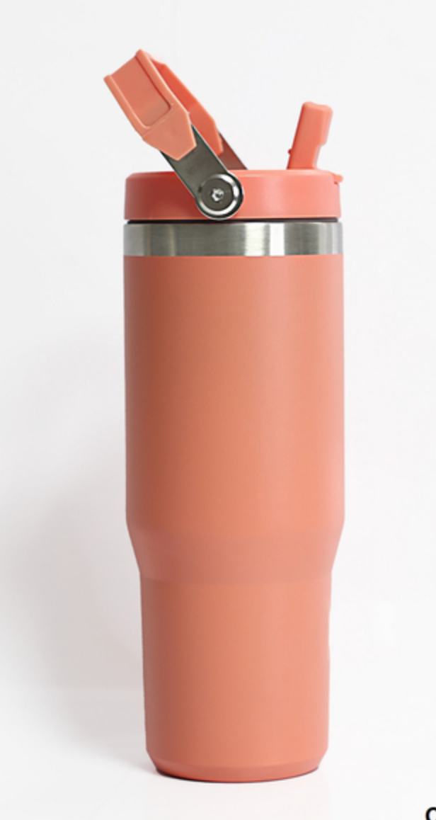 Ashtyn Stainless Steel Tumbler | Coral
