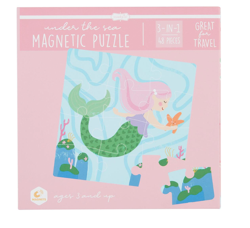 Pink Ocean Magnetic Puzzle