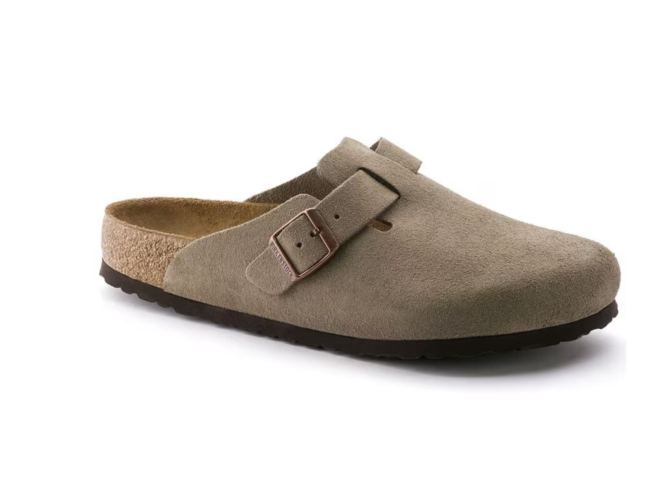 Birkenstock Boston SFB N | Taupe Suede