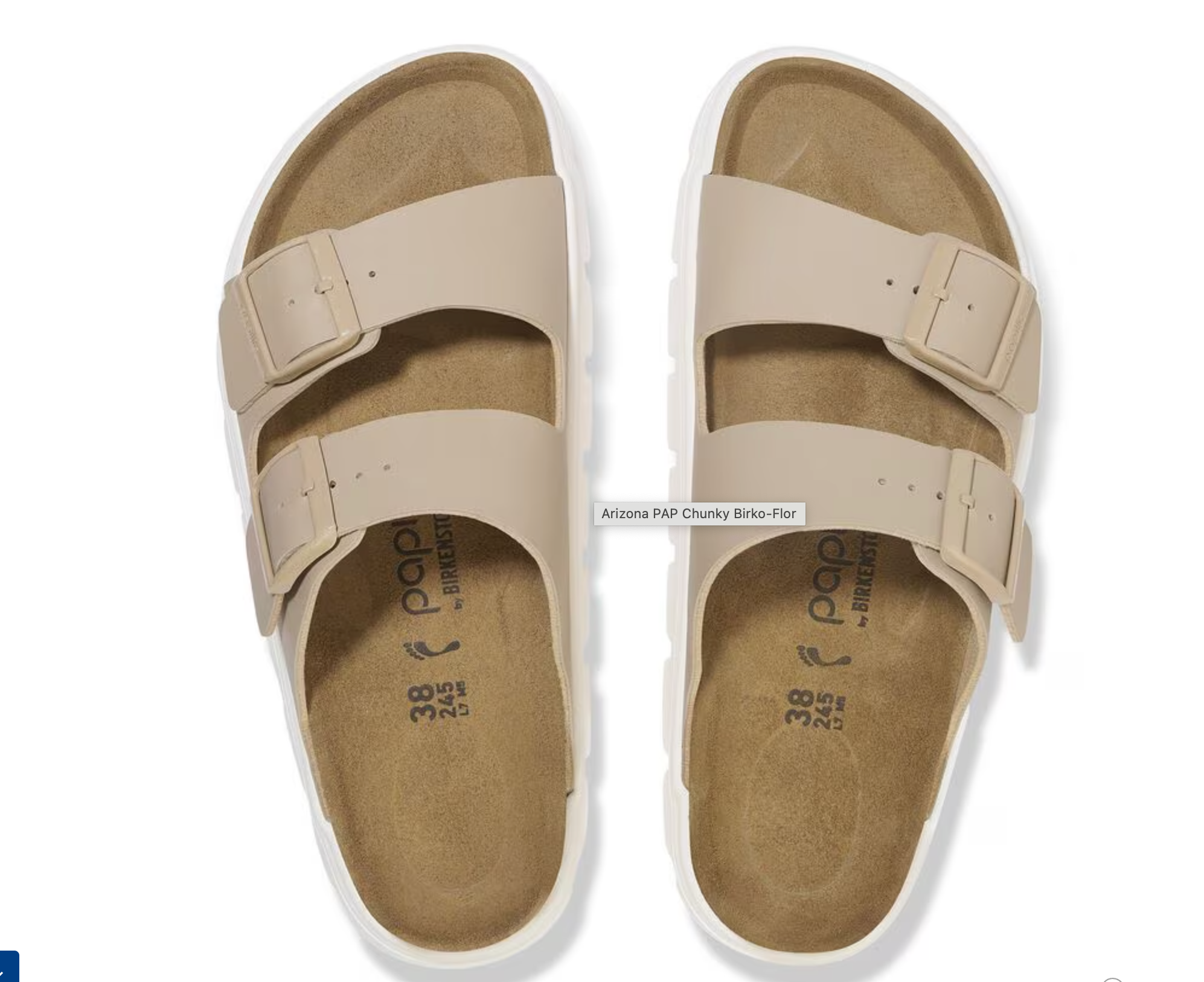 Birkenstock Arizona Chunky Birko-Flor | Sandcastle