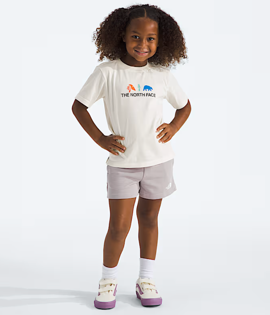 Kids' Cotton Summer Set | White Dune/Moonstone Grey