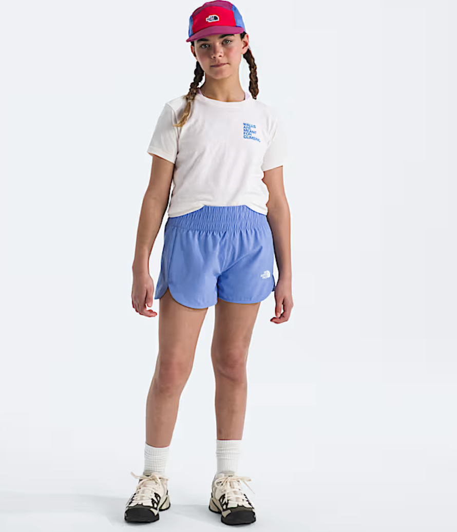 Girls' Never Stop Moving Short | Virtual Blue