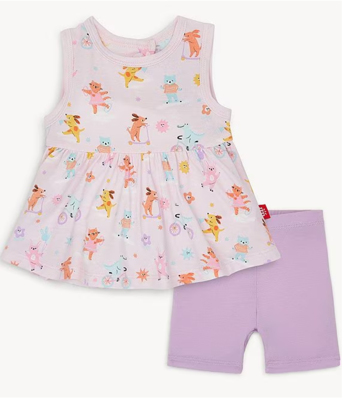 Magnetic Me Modal S/L Top + Short | Playground Pals
