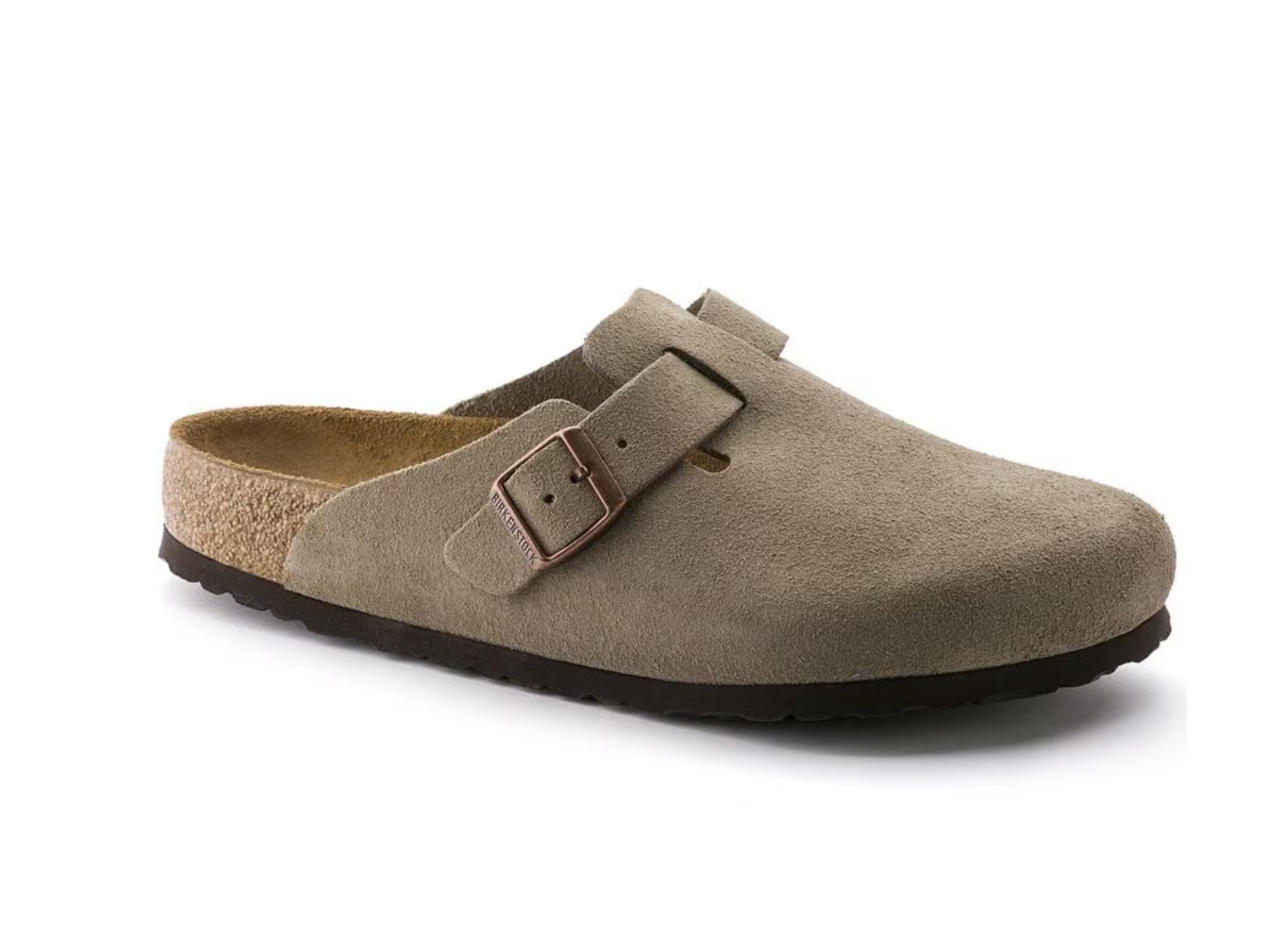 Birkenstock Boston SFB | Suede Taupe
