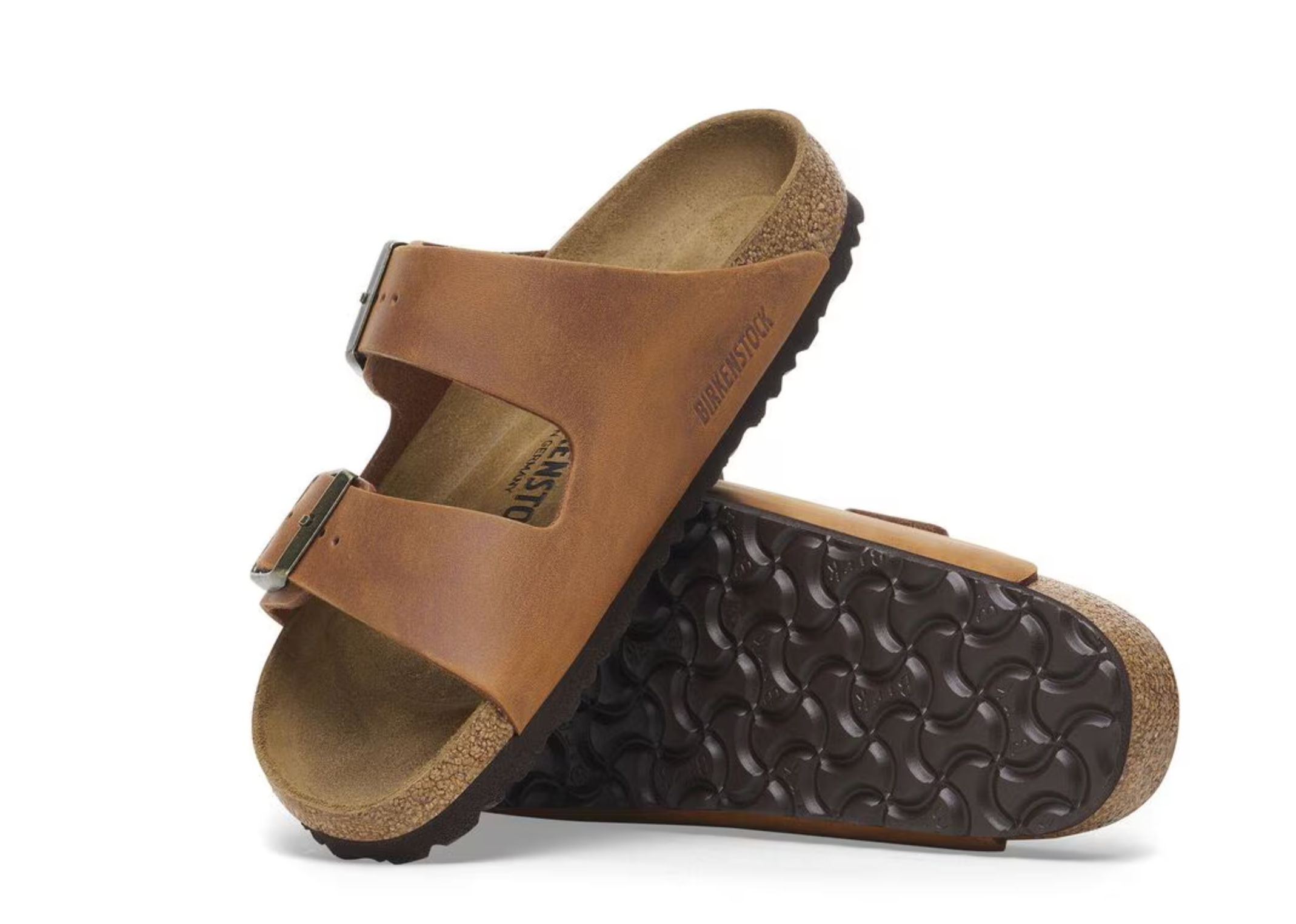 Birkenstock Arizona R | Oiled Leather Cognac