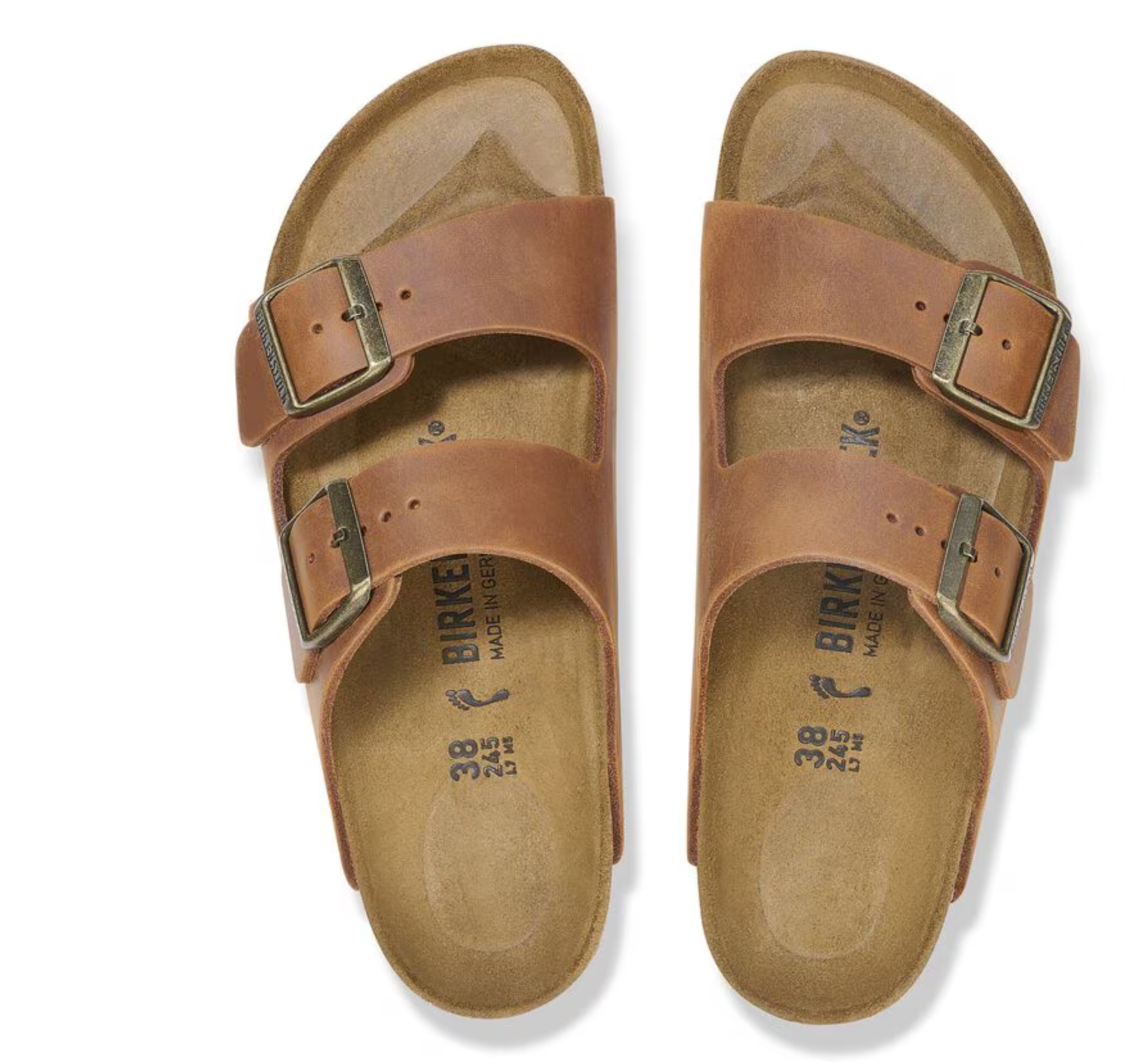 Birkenstock Arizona R | Oiled Leather Cognac