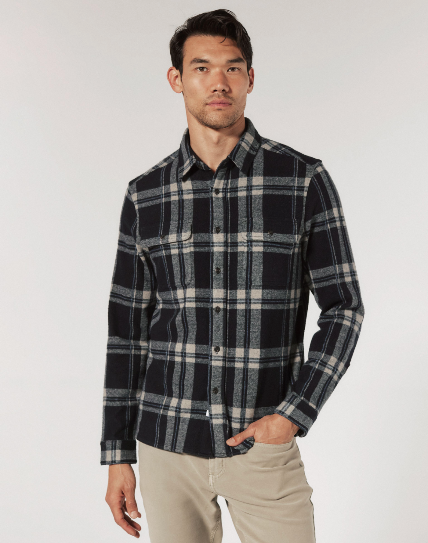 Generation Long Sleeve Shirt | Navy