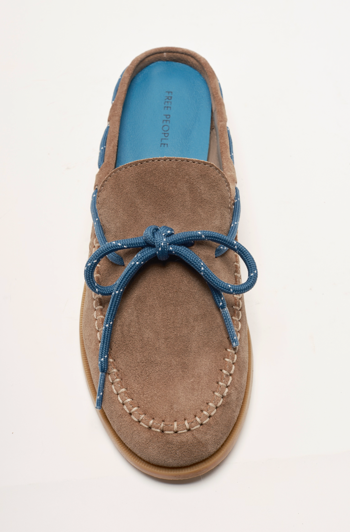Seas The Day Mule | Taupe Suede Multi