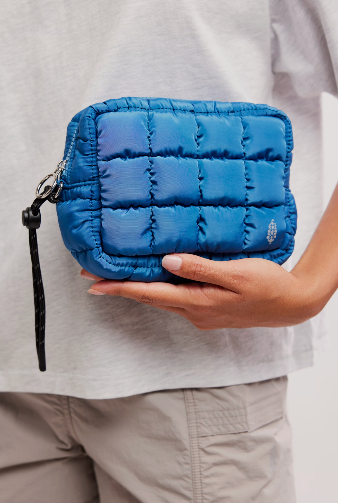 Quilted Mini Case | Deep Teal