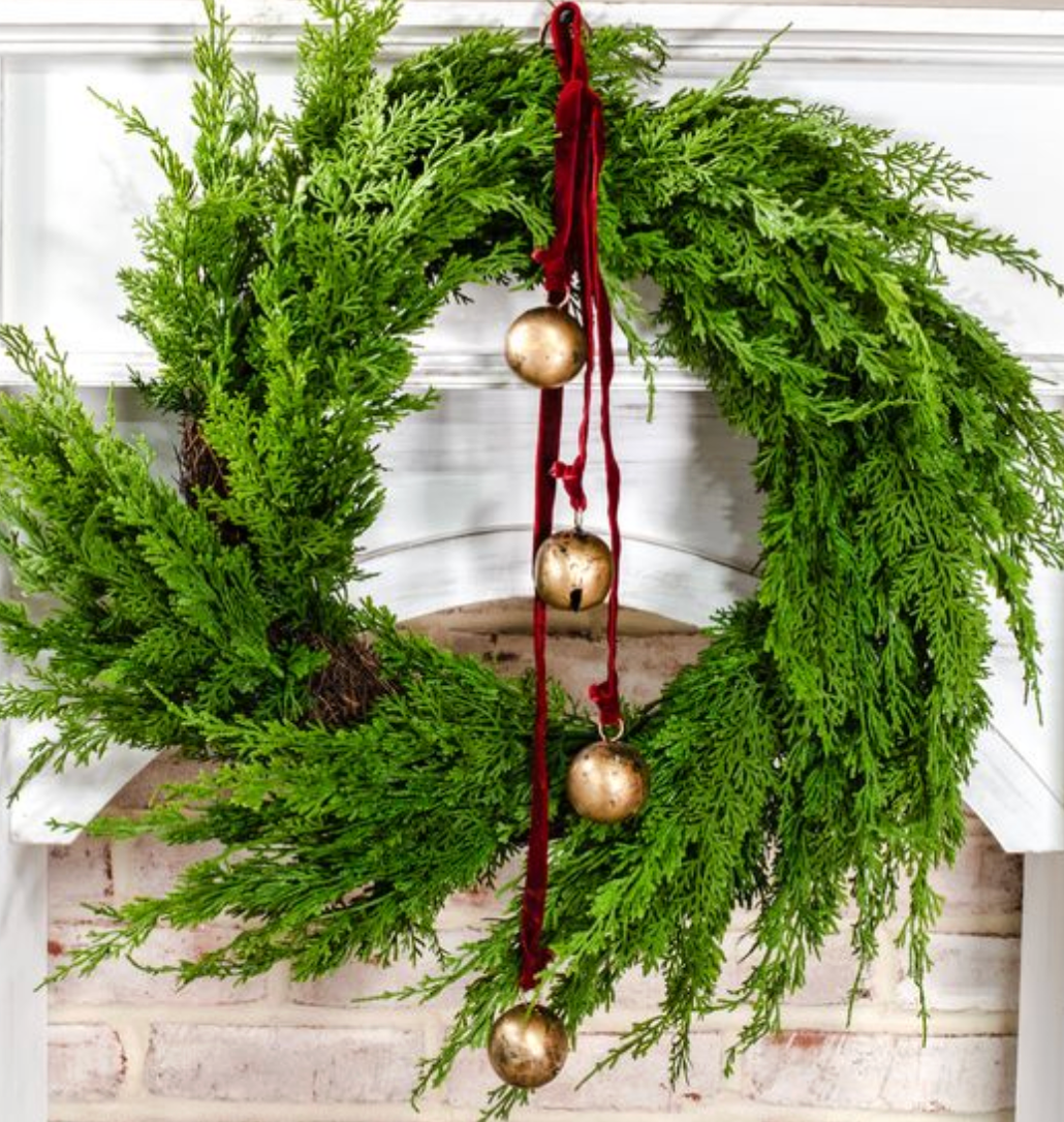 PDNC25-31NC 26" Burnt Gold Maroon Velvet 4 Bell Hanger