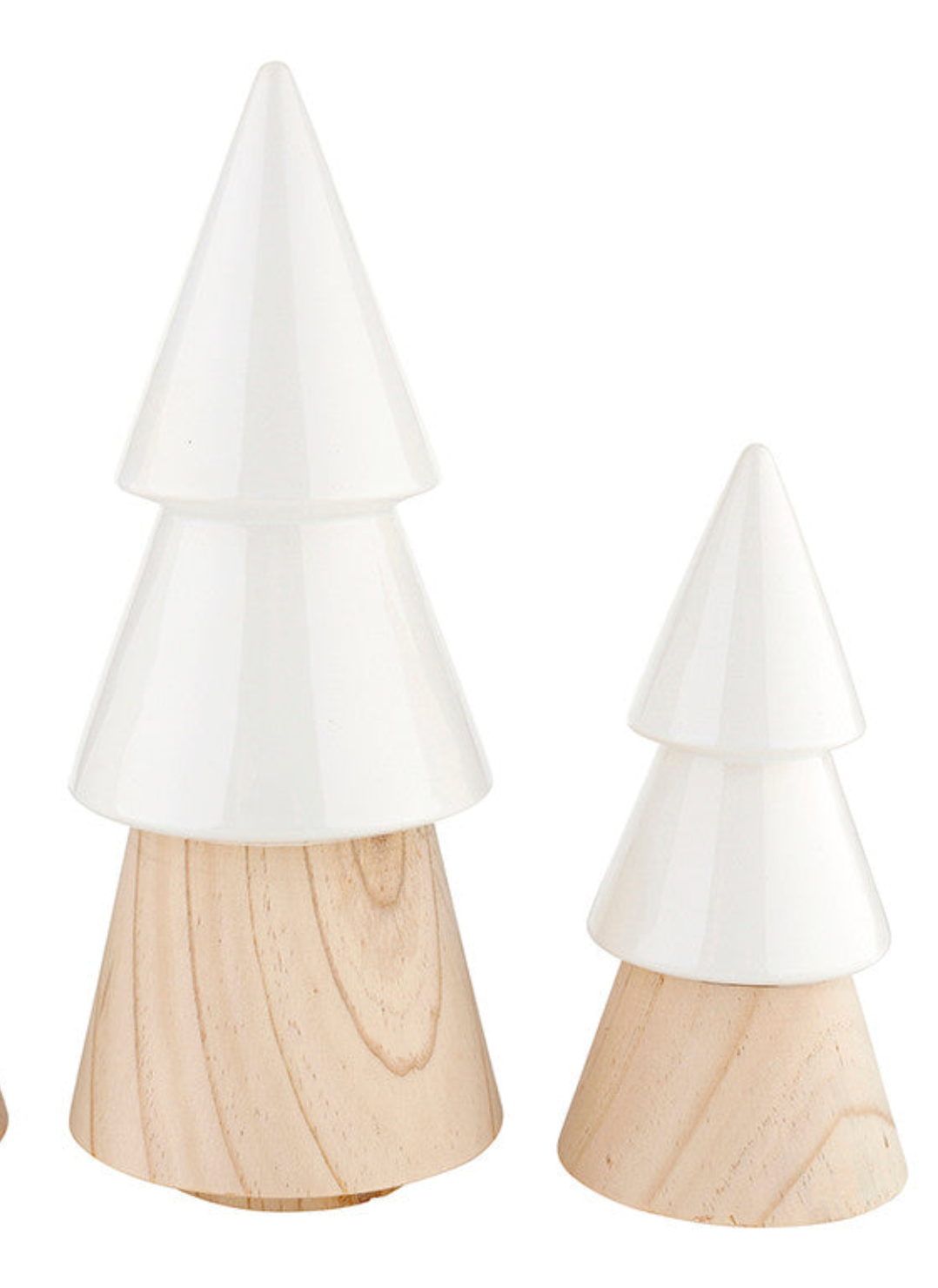 Wood Tree Set of 2