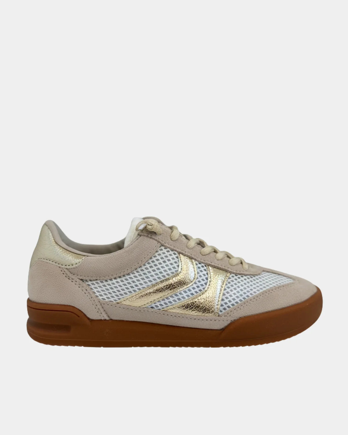 Steve Madden Verdict Sneaker | Natural Gold