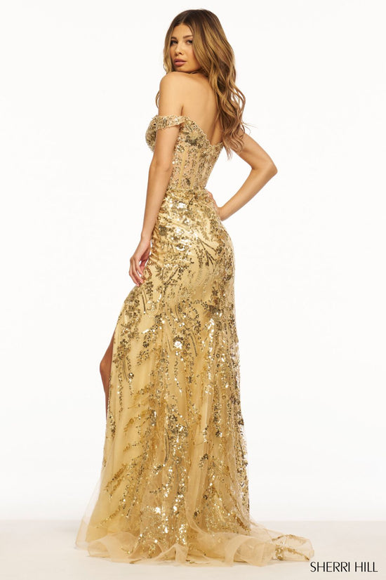 Prom Dress 56101 | Gold