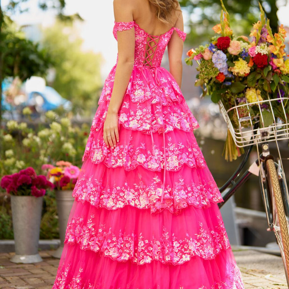 Prom Dress 56196 | Fuschia