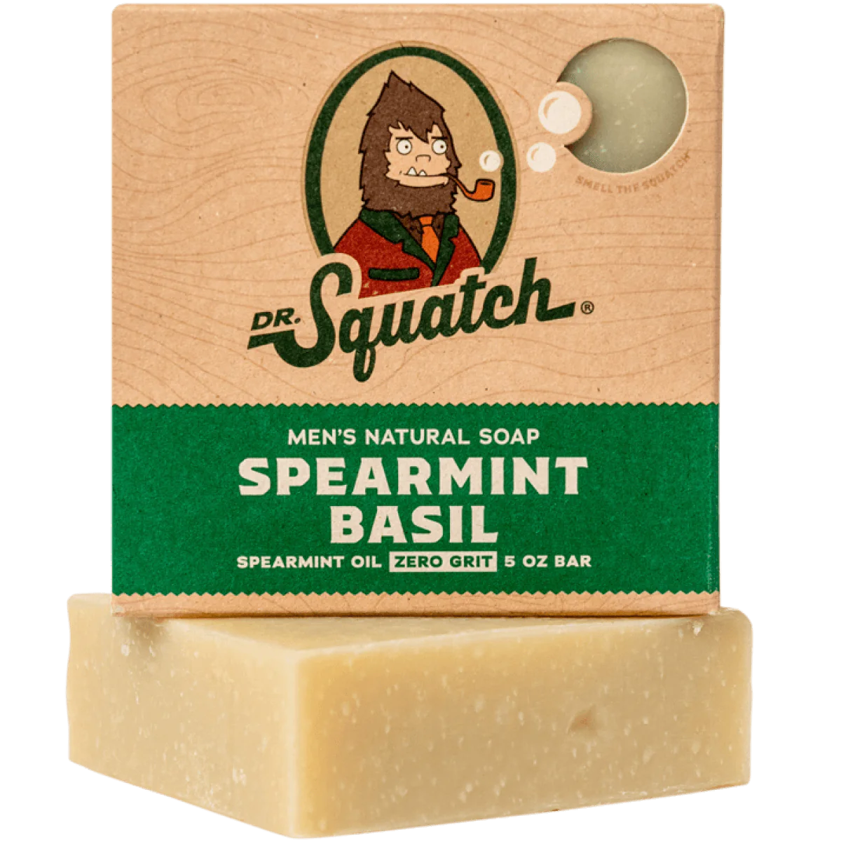 Dr. Squatch Bar Soap | Spearmint Basil