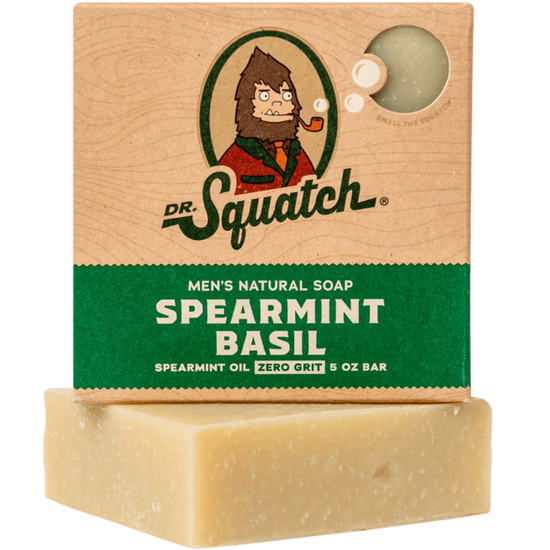 Dr. Squatch Bar Soap | Spearmint Basil