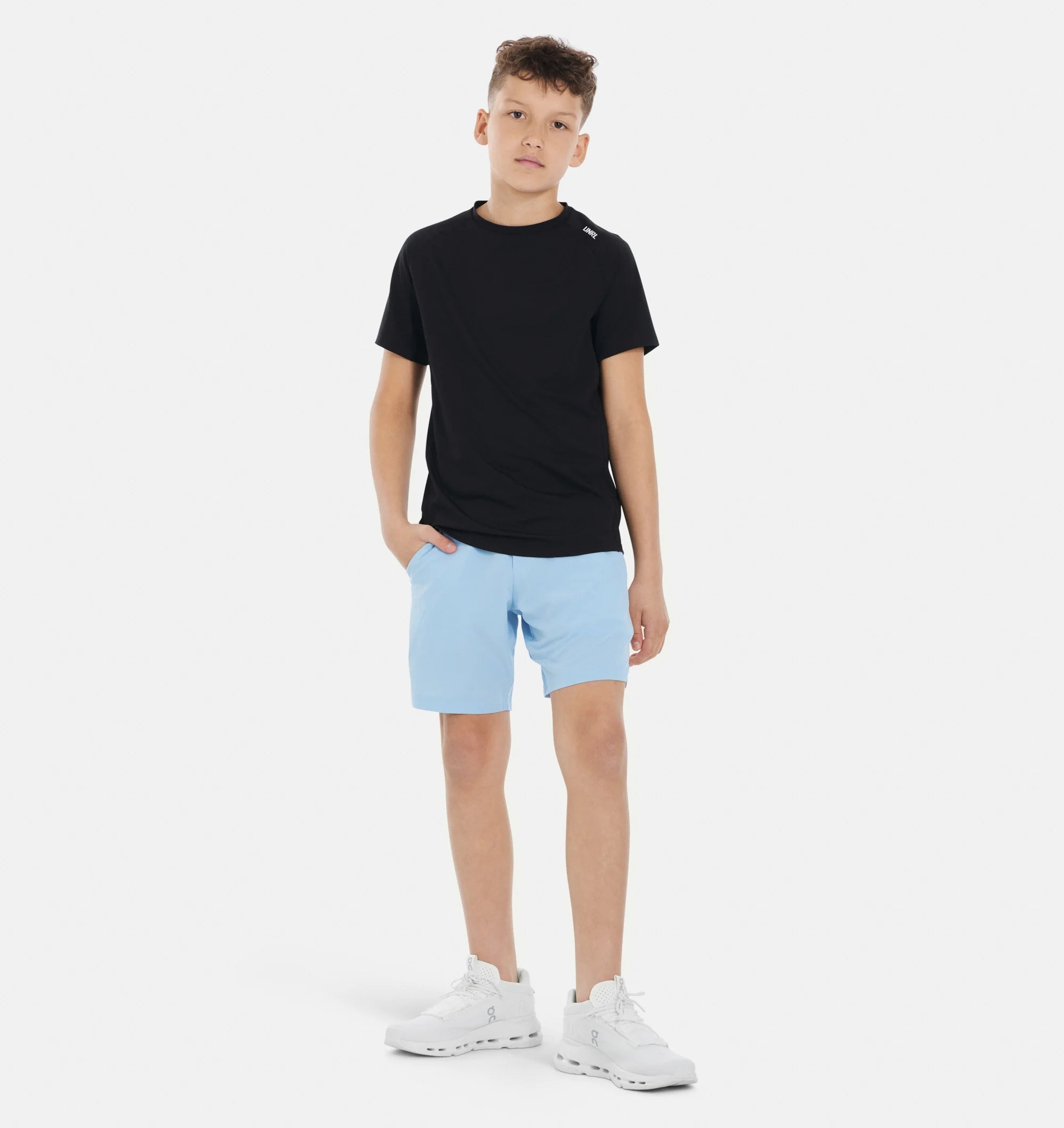 Youth UNRL Stride Short 7.5" | Sky Blue