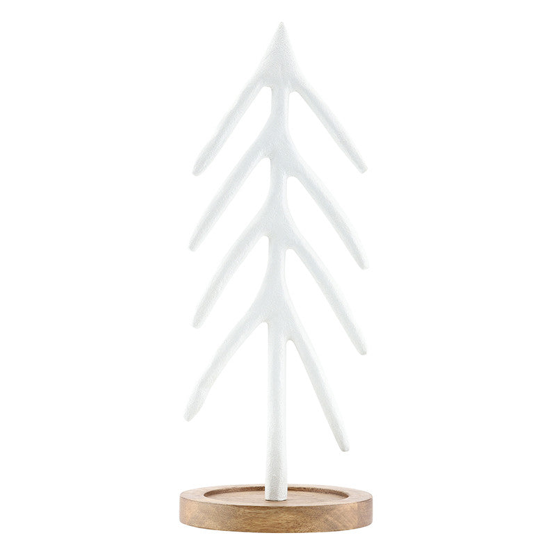 T0001 Metal Tree Small | Matte White