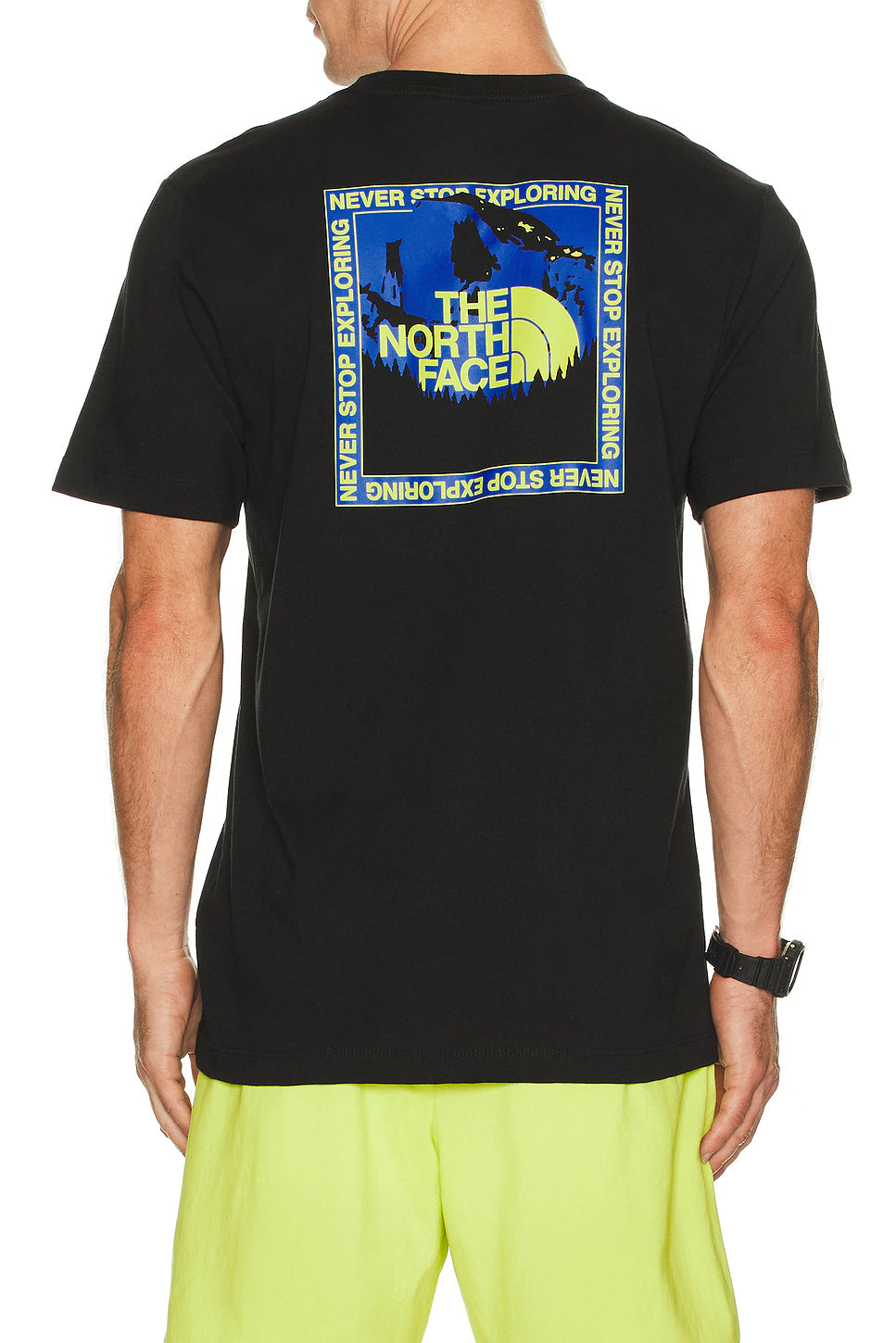 Teen Stay Exploring Regular Short Sleeve | Black