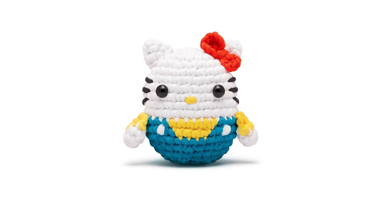 The Woobles Crochet Kit | Hello Kitty