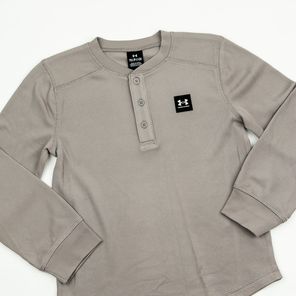 
                      
                        Under Armour Thermal Henley | Tetra Gray
                      
                    