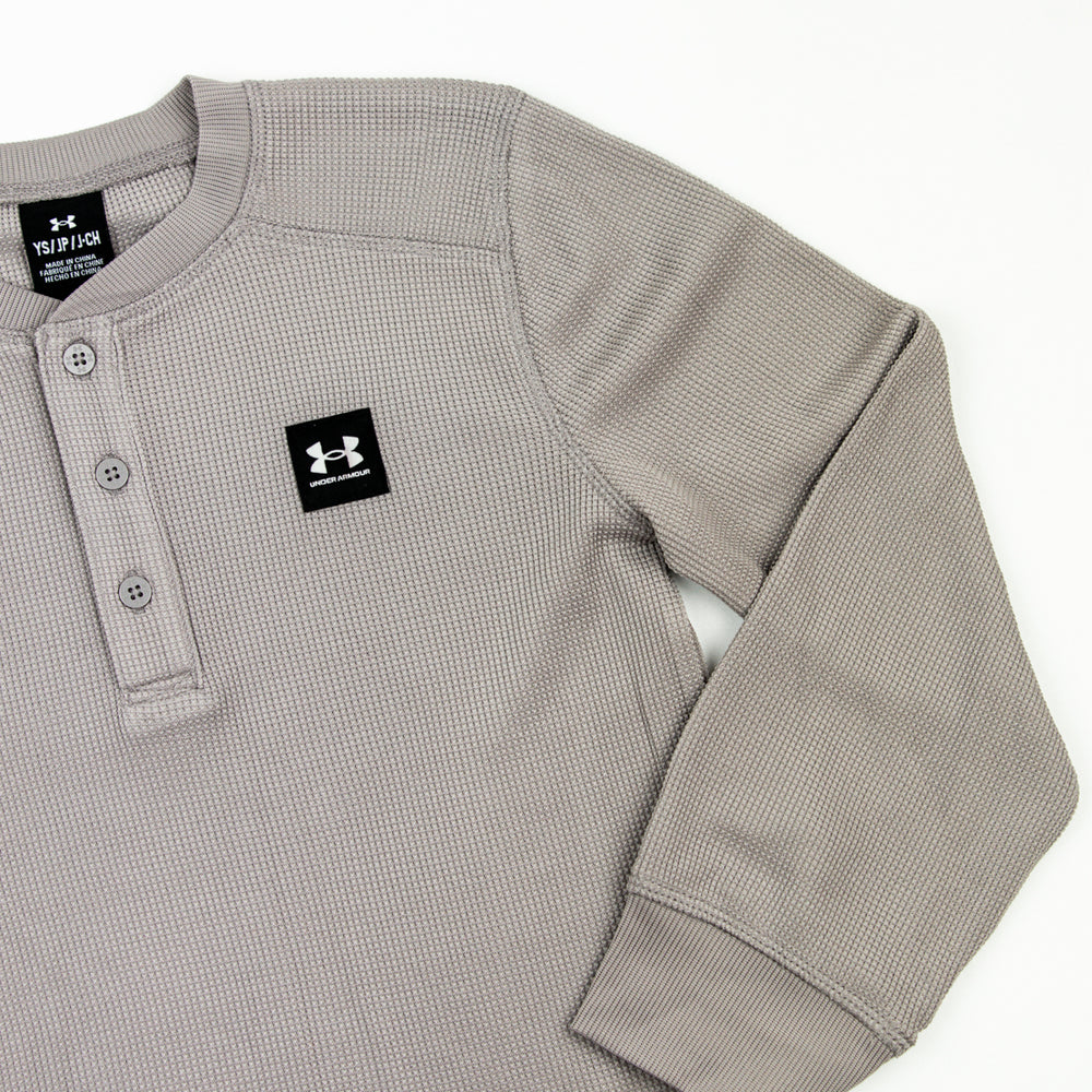 
                      
                        Under Armour Thermal Henley | Tetra Gray
                      
                    