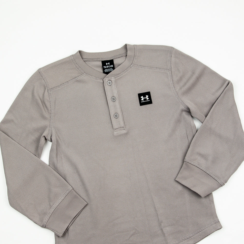 
                      
                        Under Armour Thermal Henley | Tetra Gray
                      
                    