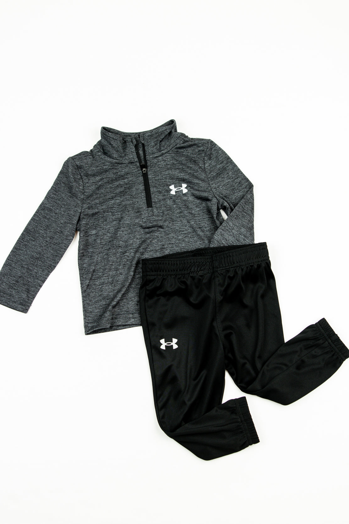 Under Armour 1/4 Zip Set | Black