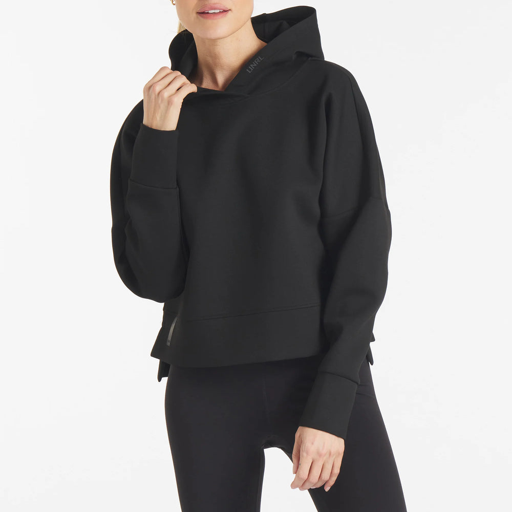 UNRL LuxBreak Oversized Hoodie | Black