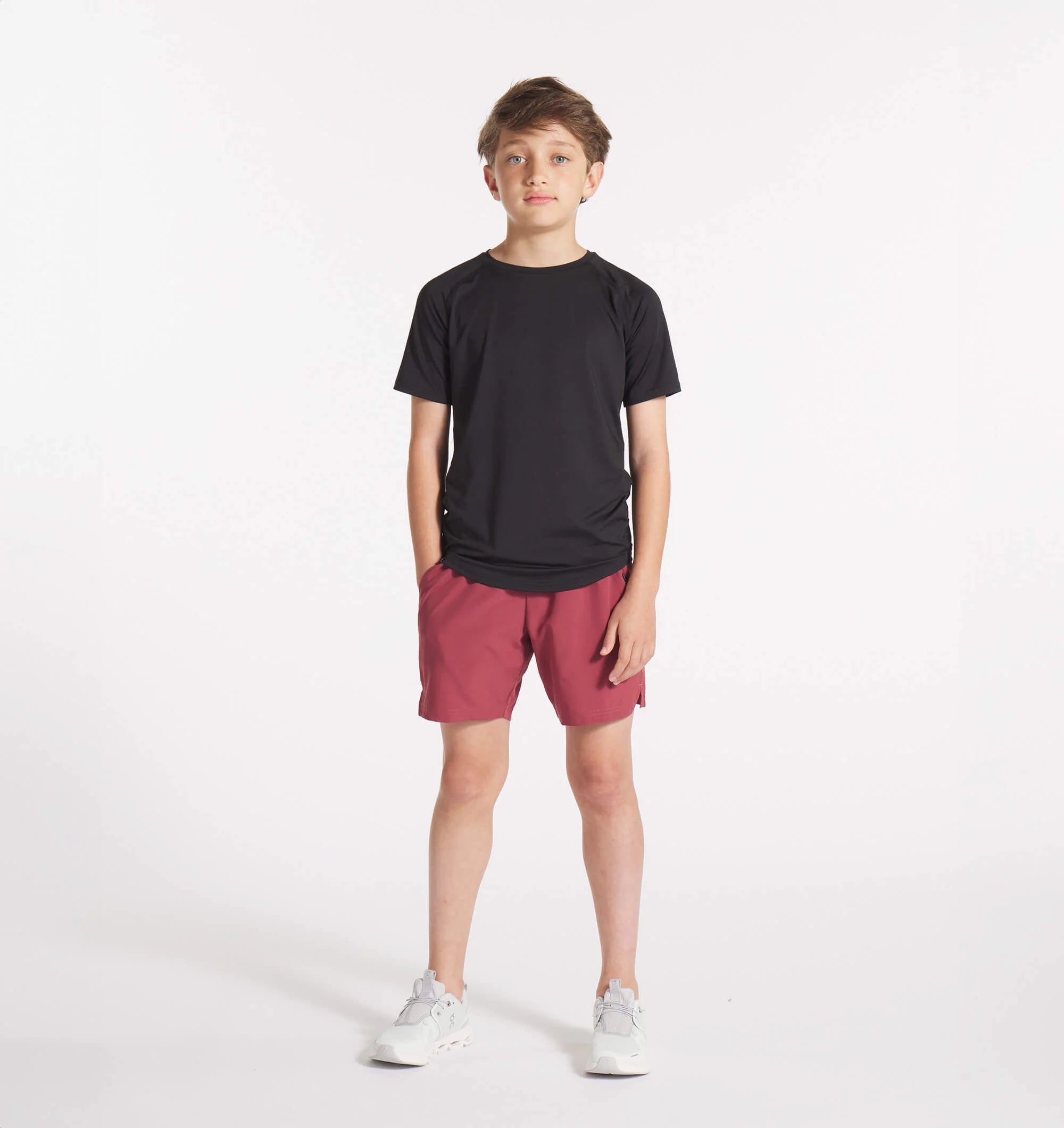 Youth UNRL Stride Short 7.5" | Red Rock
