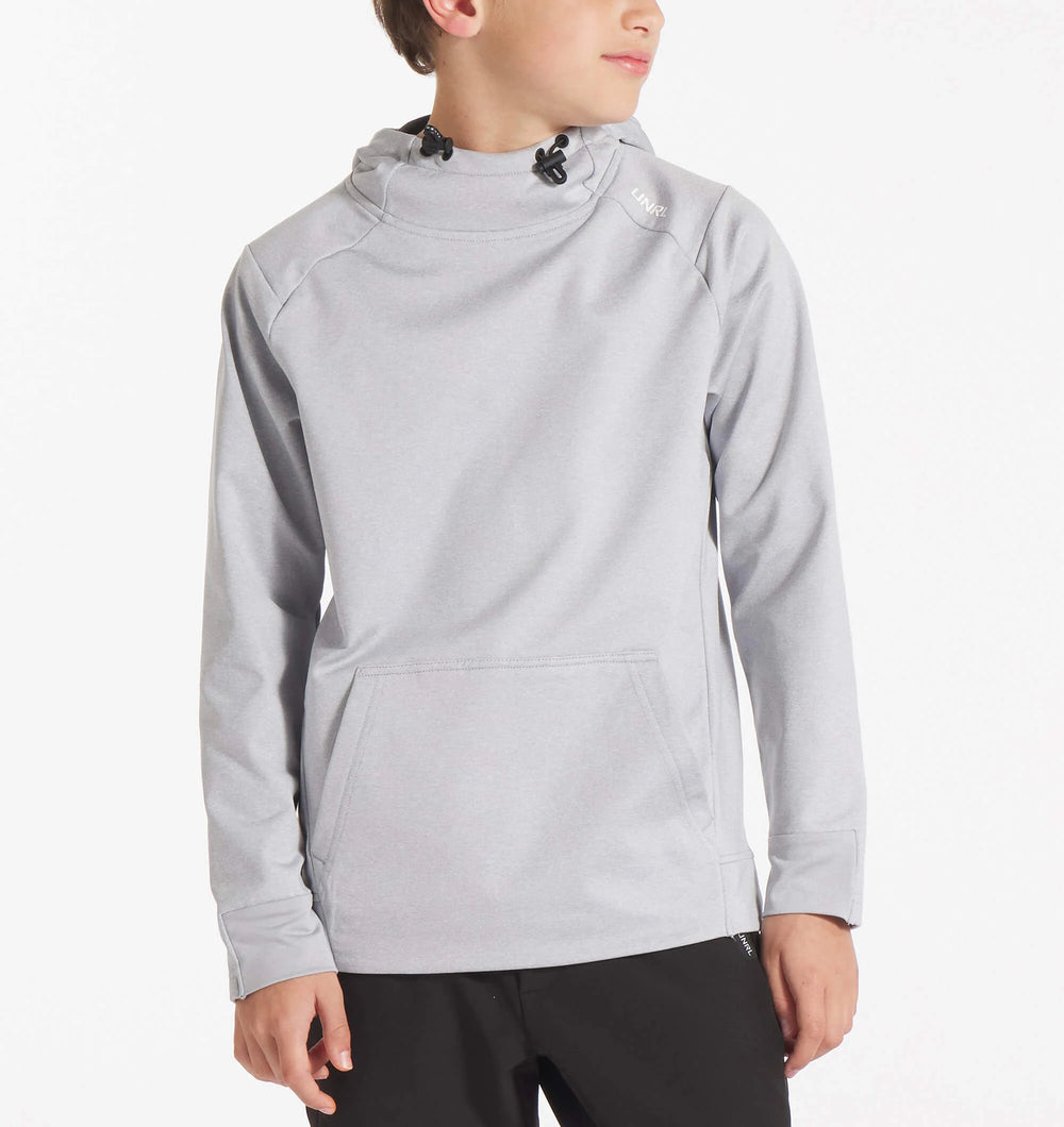 Youth UNRL Crossover Hoodie II | Heather Grey