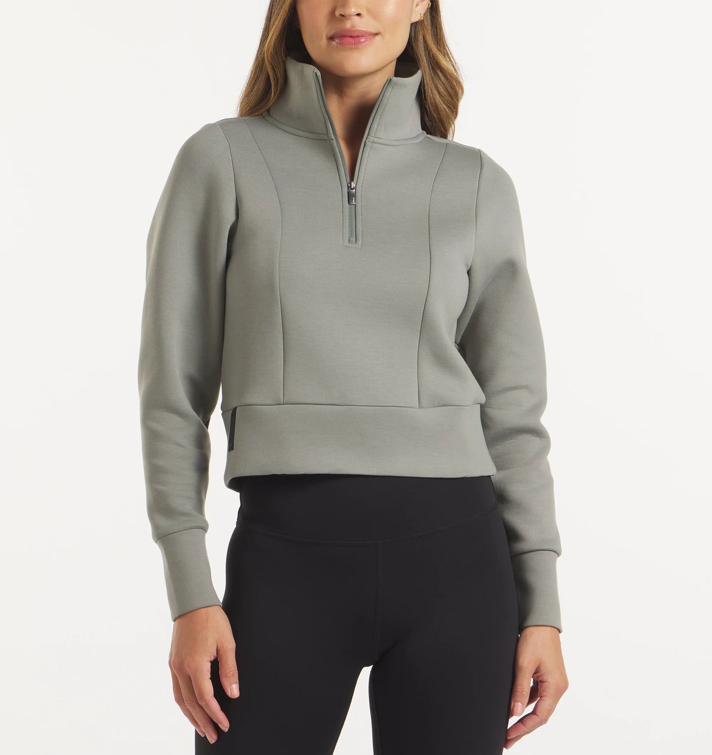 UNRL LuxBreak Half Zip Pullover | Eucalyptus