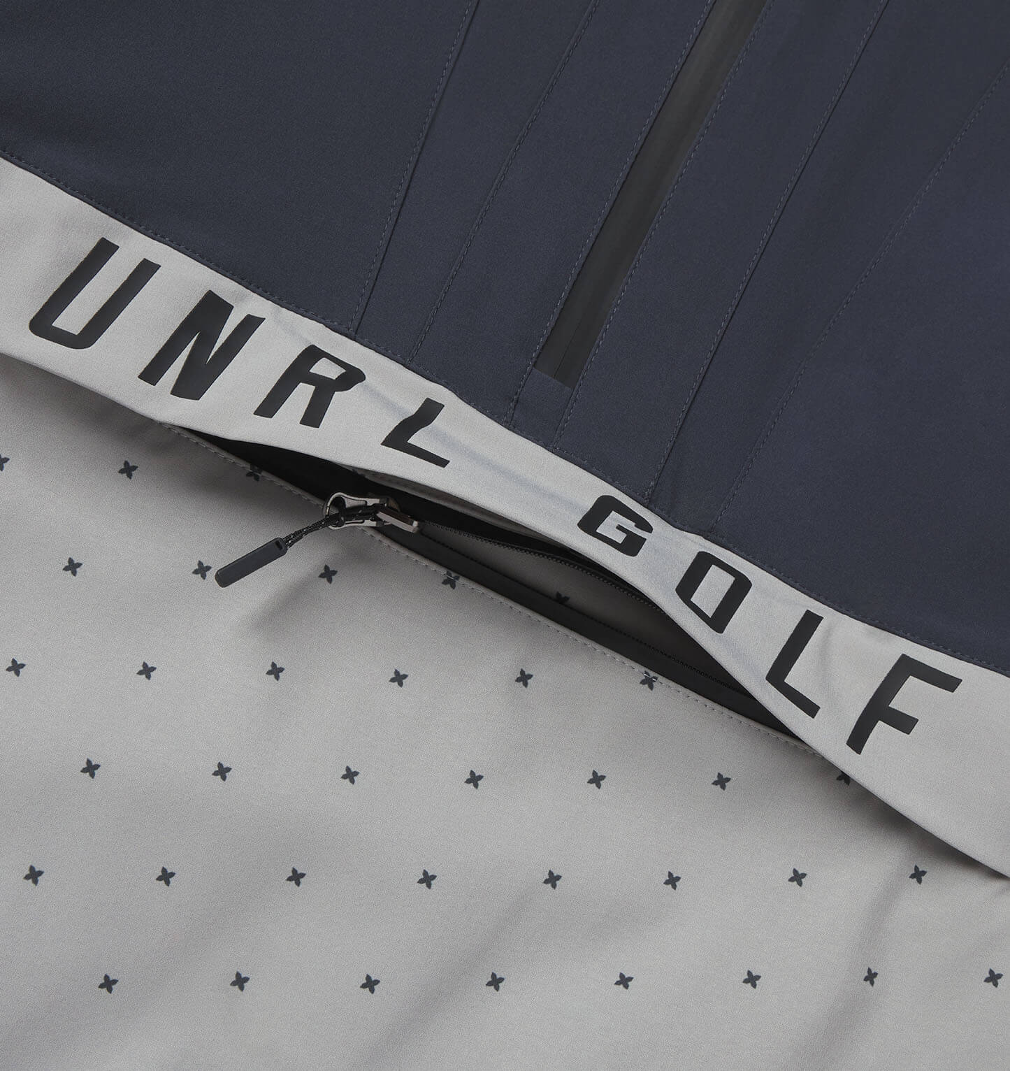 Men's UNRL Golf DWR Track Jacket | Iron Gray