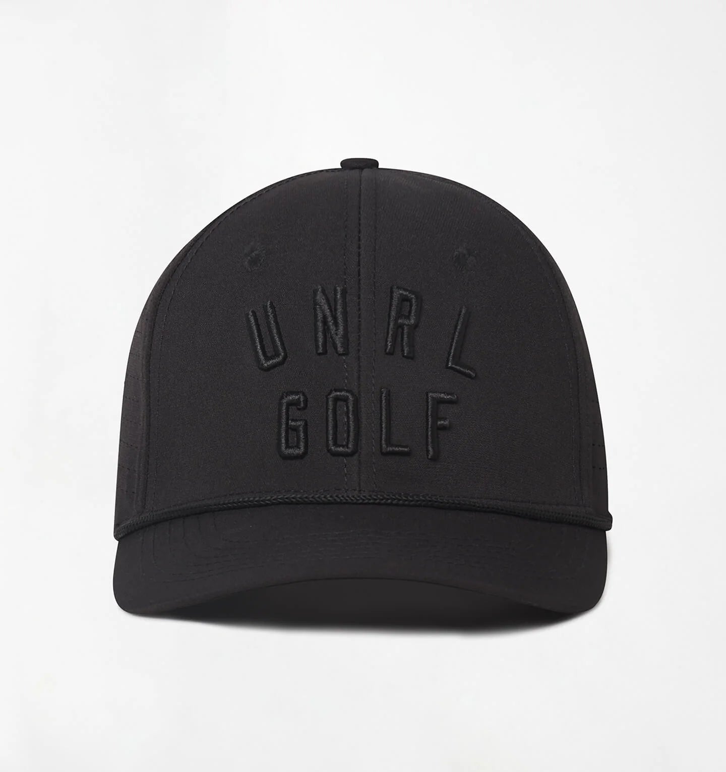 UNRL Golf Vintage Rope Snapback | Black