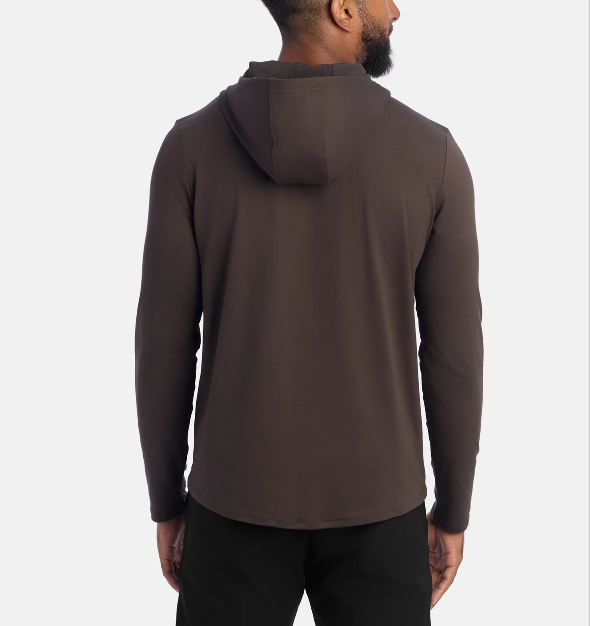 Men's UNRL Ultra Hooded Long Sleeve | Espresso