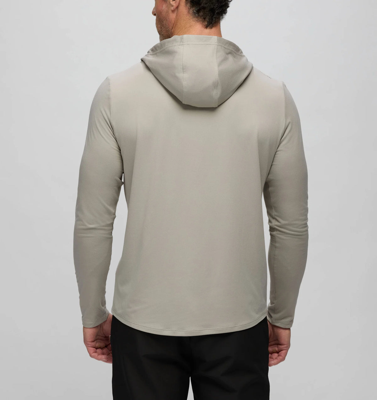 Men's UNRL Ultra Hooded Long Sleeve | Pebble