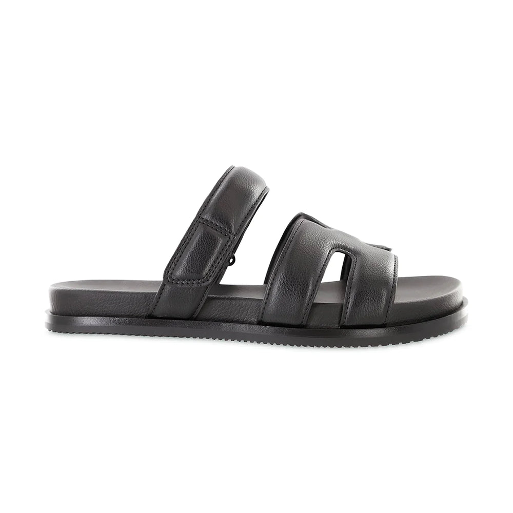 
                      
                        Venezia Velcro Strap Sandal | Black Tumble
                      
                    