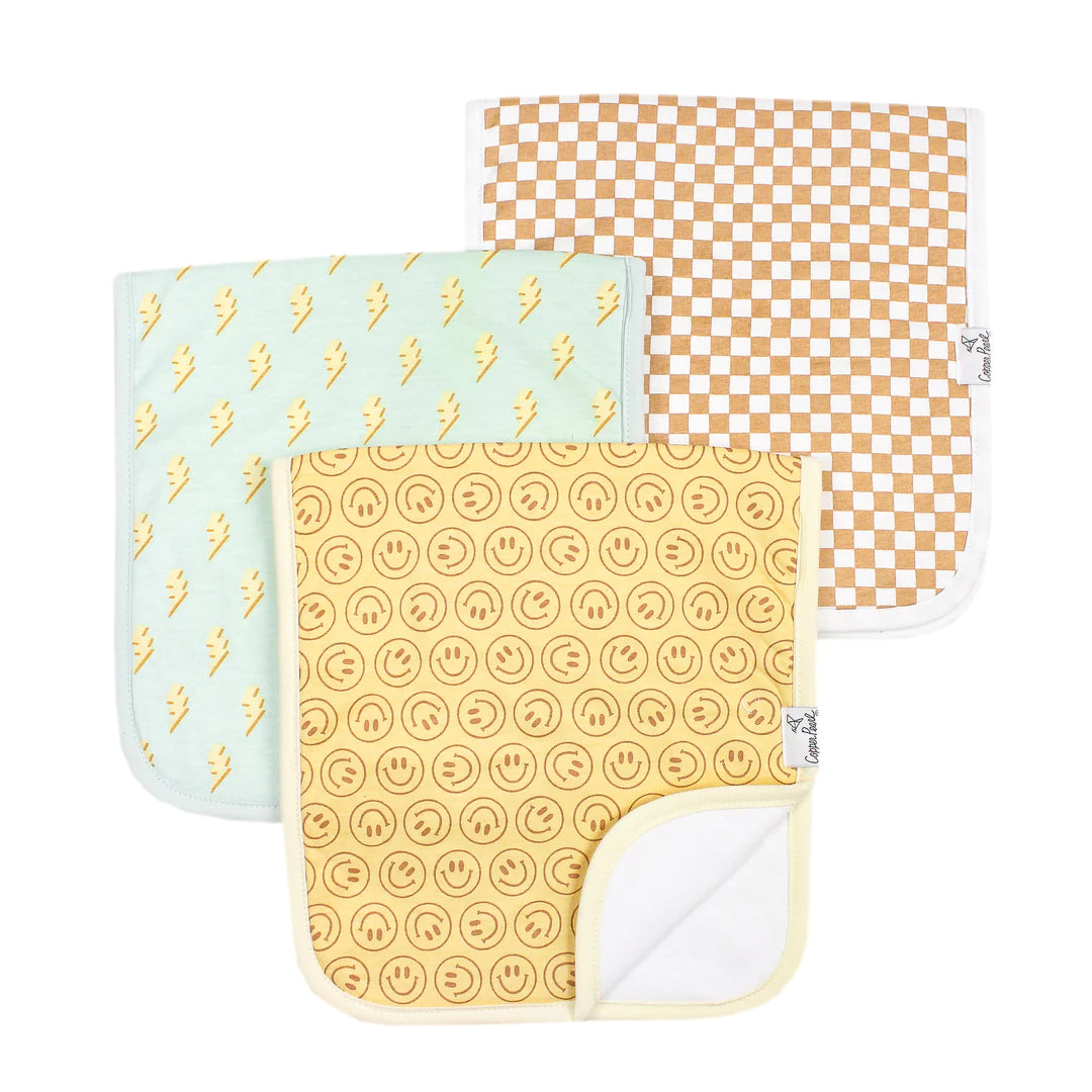 Copper Pearl Burp Cloth Set | Vance