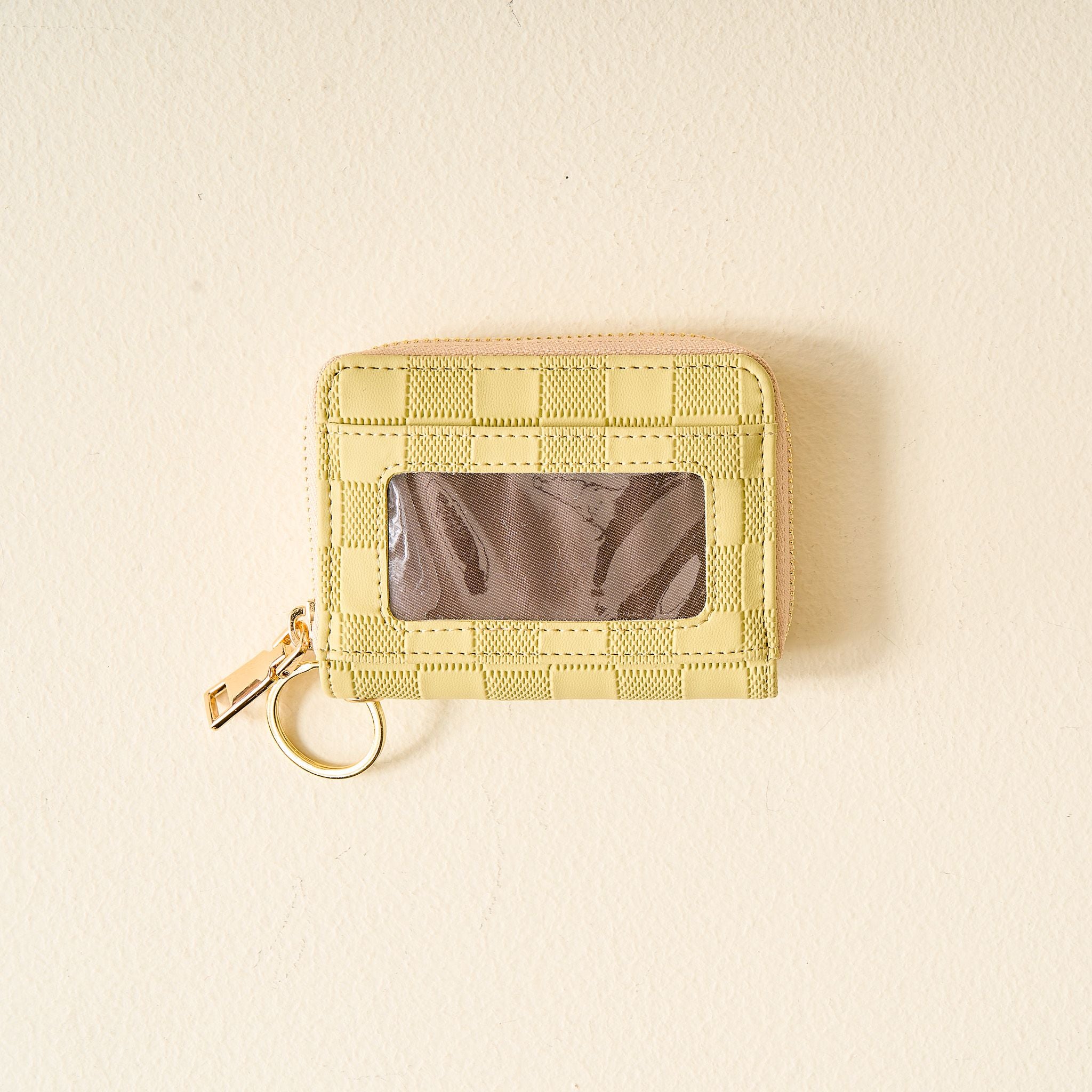 Zip Around Wallet | Green Check