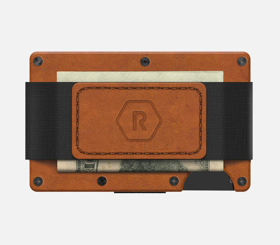 Ridge Wallet Cash Strap | Tobacco Brown Leather