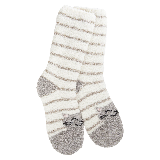 75098 Cat Stripe Socks
