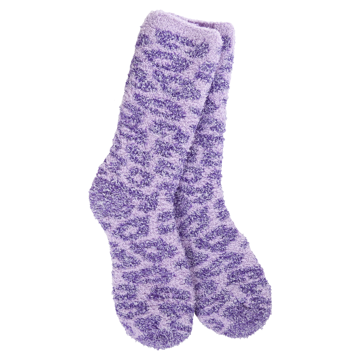 75095 Purple Leopard Socks