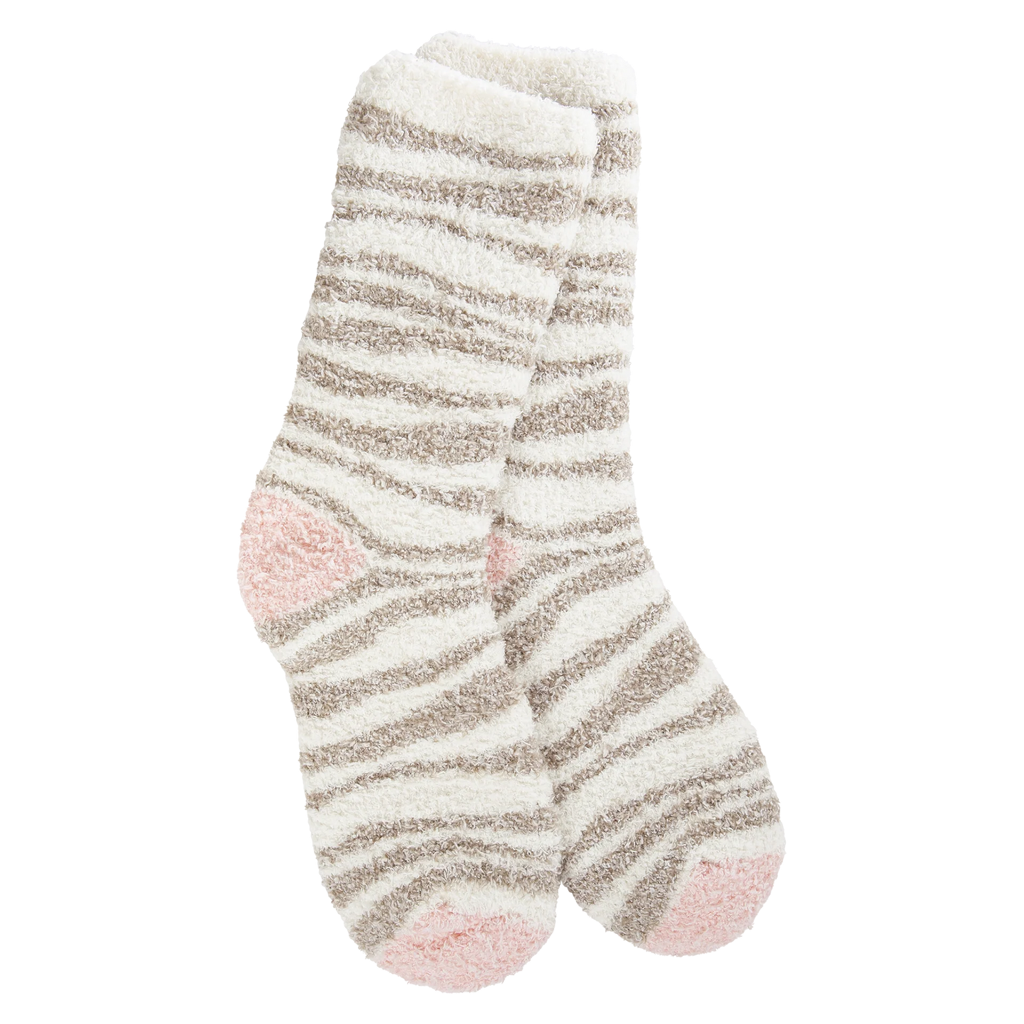 75097 Neutral Zebra Socks