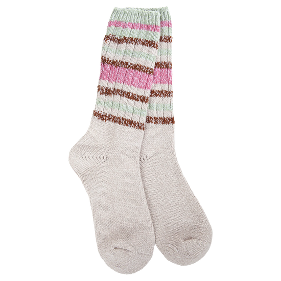 Mushroom Stripe Socks