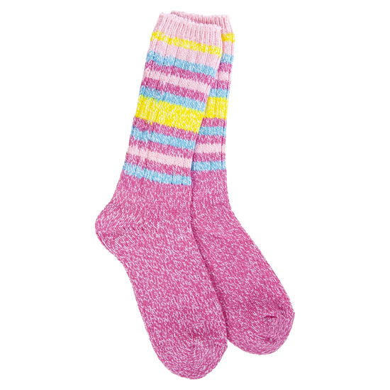 75148 Ibis Rose Stripe Socks